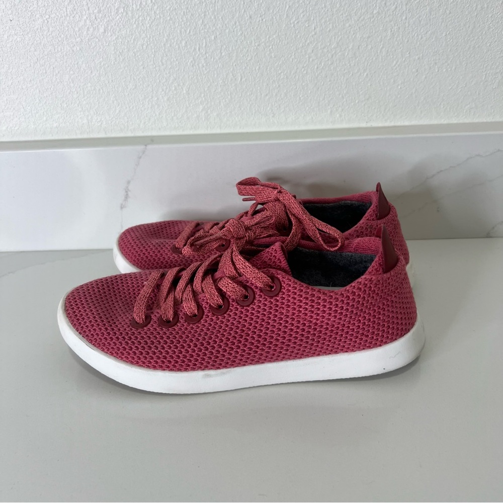 Allbirds Womens Tree Piper Sneakers Lux Pink Lightweight Washable Shoes Size 7 - Picture 4 of 16